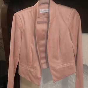Women’s Calvin Klein Suede Blazer